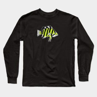 FISH TIGER DATNOID Long Sleeve T-Shirt